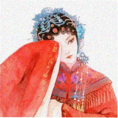 留言读者夜航的头像，炭黑背景配明黄轮廓线